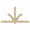 Ekena Millwork Redmond Rough Sawn Timber Gable Bracket, Douglas Fir, 96"W x 52"H x 4"D x 6"F, 13/12 Pitch GBW096X52X0406RED00RDF - alternate 1